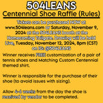 Centennial Shoe Raffle Ticket